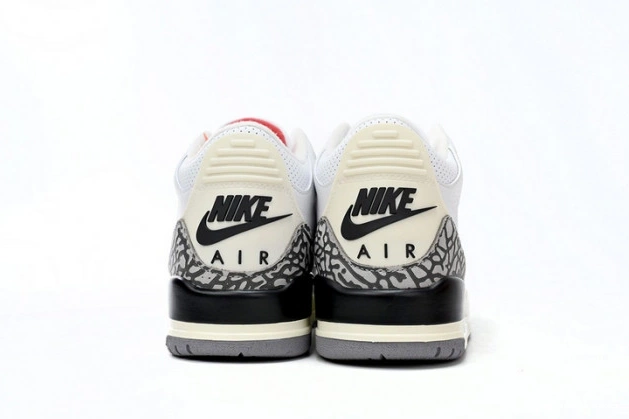 Rep DN3707-100 Cement Retro 3 White Jordan Reimagined 0707